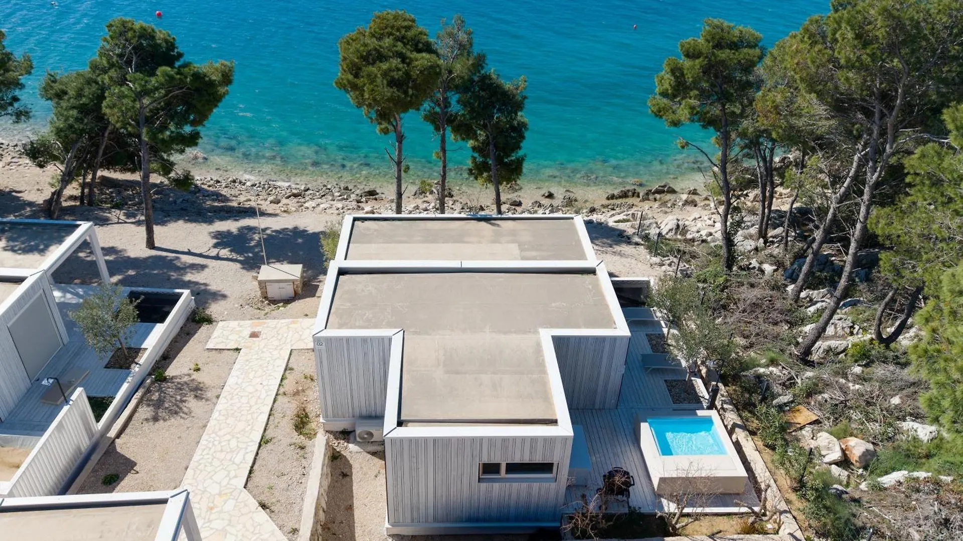 Spirit One Buqez Villa - 1St Sea Line By Beach 드라게 크로아티아
