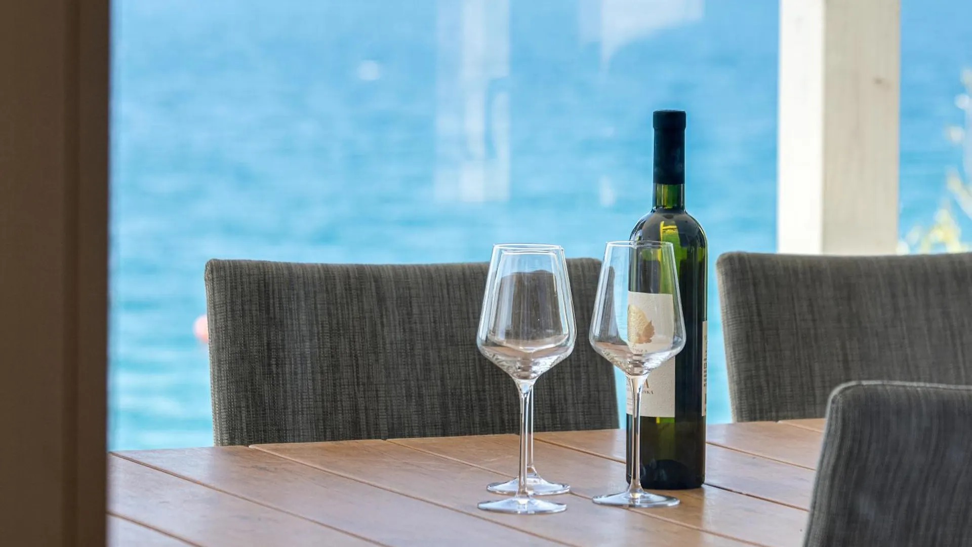 Spirit One Buqez Villa - 1St Sea Line By Beach 드라게 크로아티아